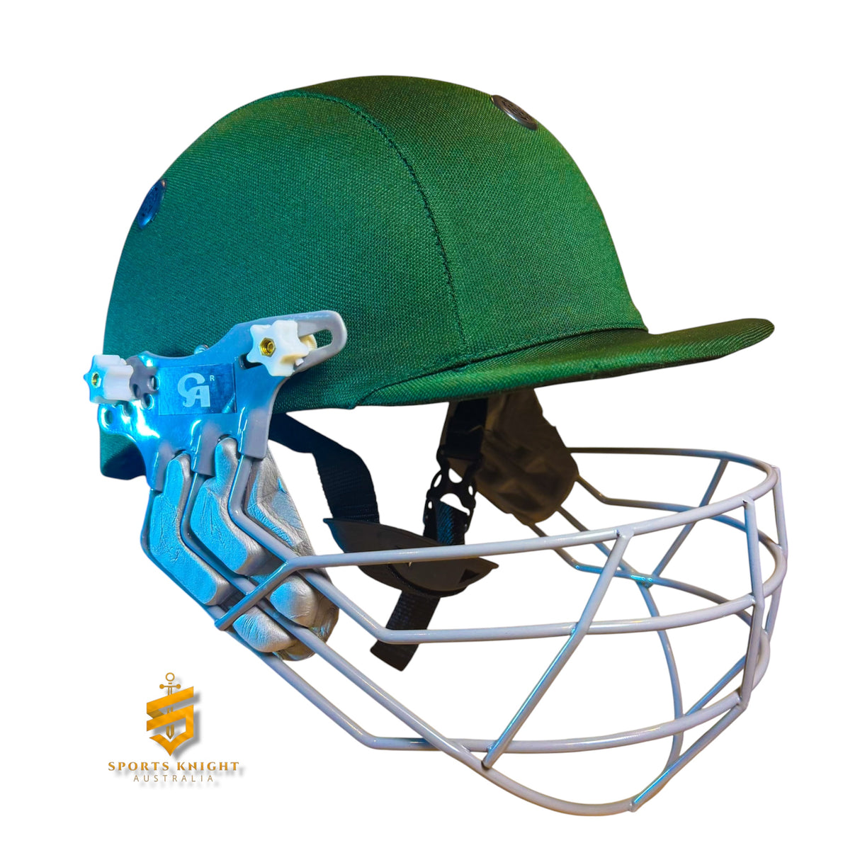 CA Gold 8000 Cricket Batting Helmets - Green