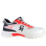 CA JR20 Cricket Shoes- Rubber Stud - Orange