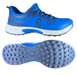CA JR-20 Cricket Shoes | Rubber Stud - Blue