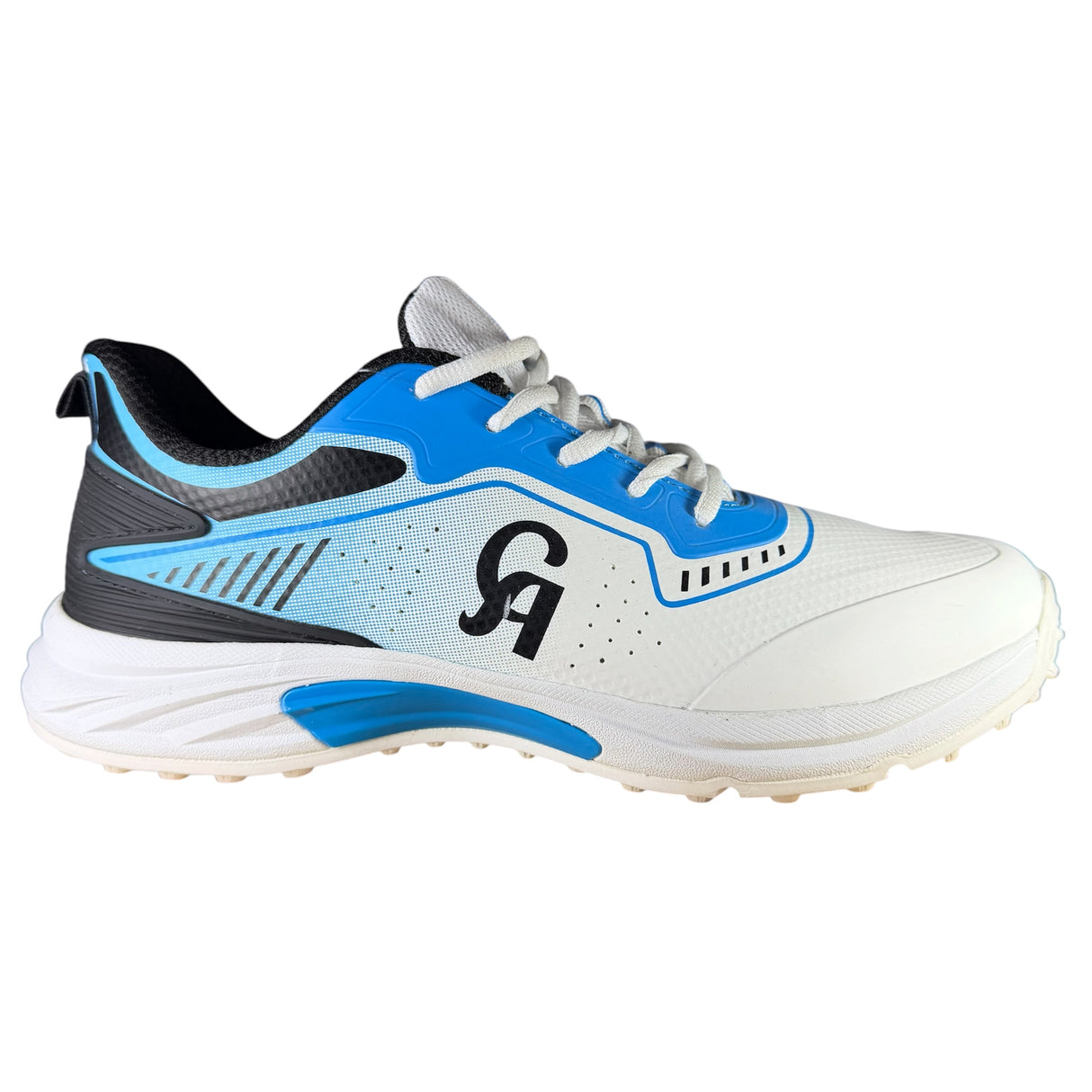 CA JR20 Cricket Shoes- Rubber Stud - Blue
