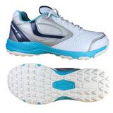 JAZBA SKYDRIVE 101 Men Cricket Shoes-White Teal