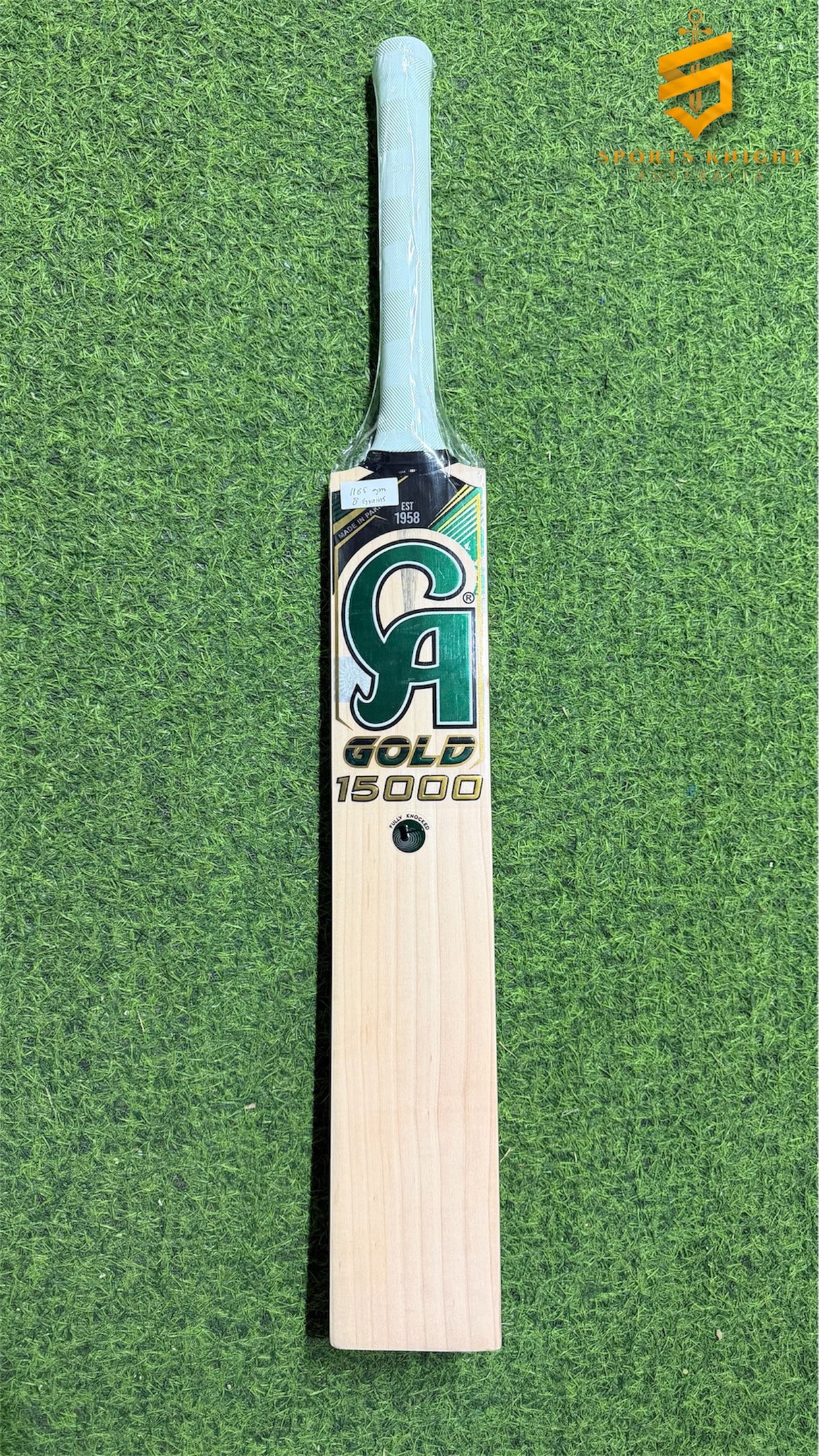 CA Gold 15000 Grade 1 English Willow Bat 1165g - 8 Grains