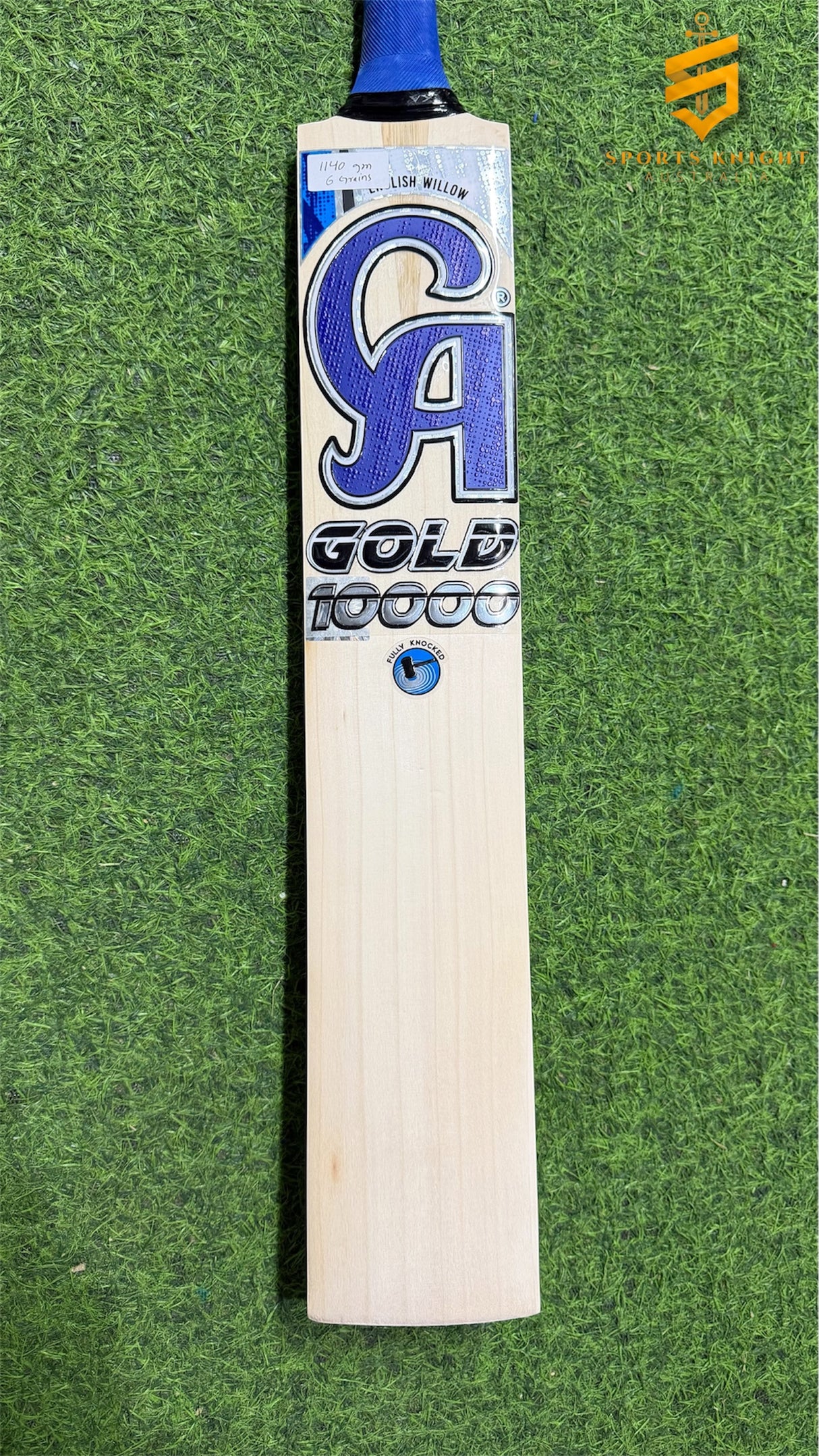 CA Gold 10000 English Willow Bat 1140g - 6 Grains - 2.7 lb