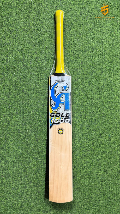 CA GOLD 1000 English Willow Cricket Bat - 7 Grains - 1220g