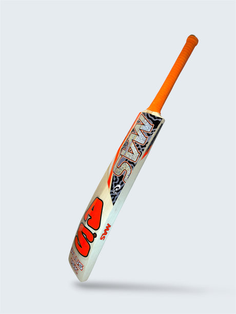 MAS Hard Tennis / Indoor Cricket Bat | Orange