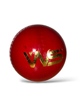 WS Senior cricket leather ball |4 Piece- 156g RED |Pack of 6