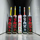 SAKI tape-ball Soft Tennis cricket bat-Coconut Willow - Grade 1