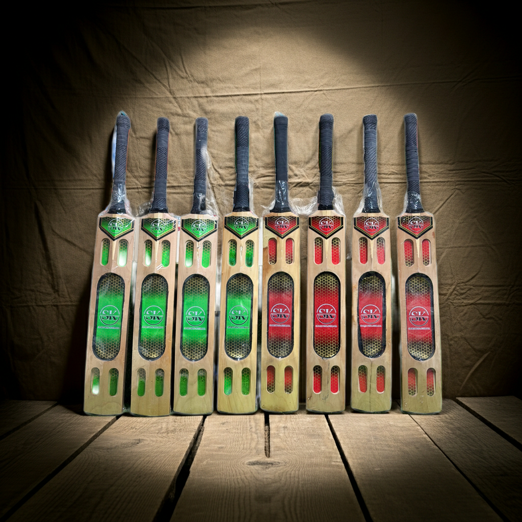 SK Hard Tennis Cricket bat-Kashmir Willow