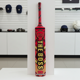 TM Tape-ball Soft Tennis cricket bat-Coconut Willow Grade 1 ( Red )