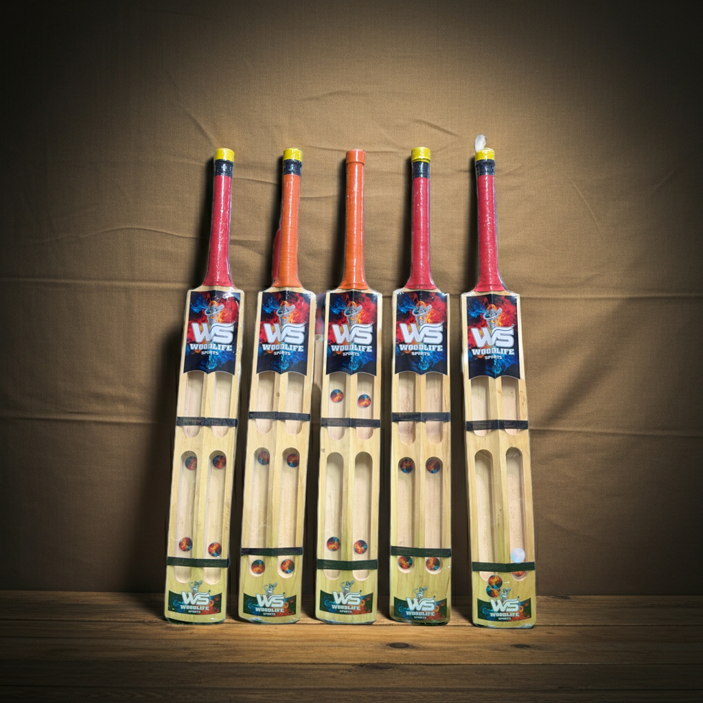 WS Gabbar Bahubali - Hard Tennis Cricket bat- Kashmir Willow