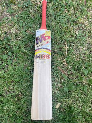 MALIK MBS PRO EDITION ENGLISH WILLOW CRICKET BAT-7 GRAINS-1217g