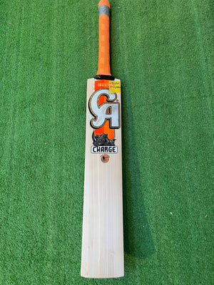 CA CHARGE English Willow Cricket Bat - 10 Grains-1195g