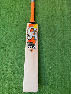 CA CHARGE English Willow Cricket Bat - 8 Grains-1225g
