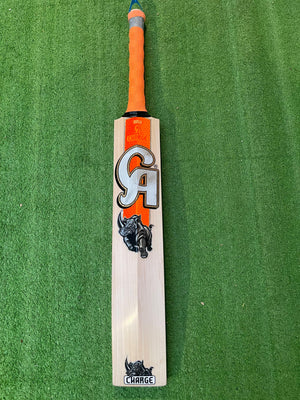 CA CHARGE English Willow Cricket Bat - 8 Grains-1225g