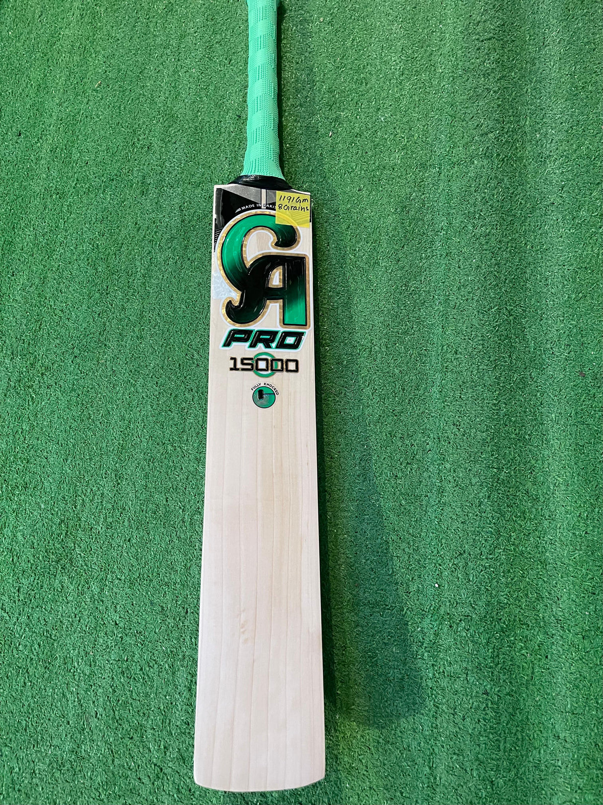 CA PRO 15000 English Willow Cricket Bat-8 Grains-1191g