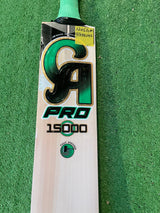 CA PRO 15000 Cricket bat-Grade 1 English Willow-9 Grains-1205g