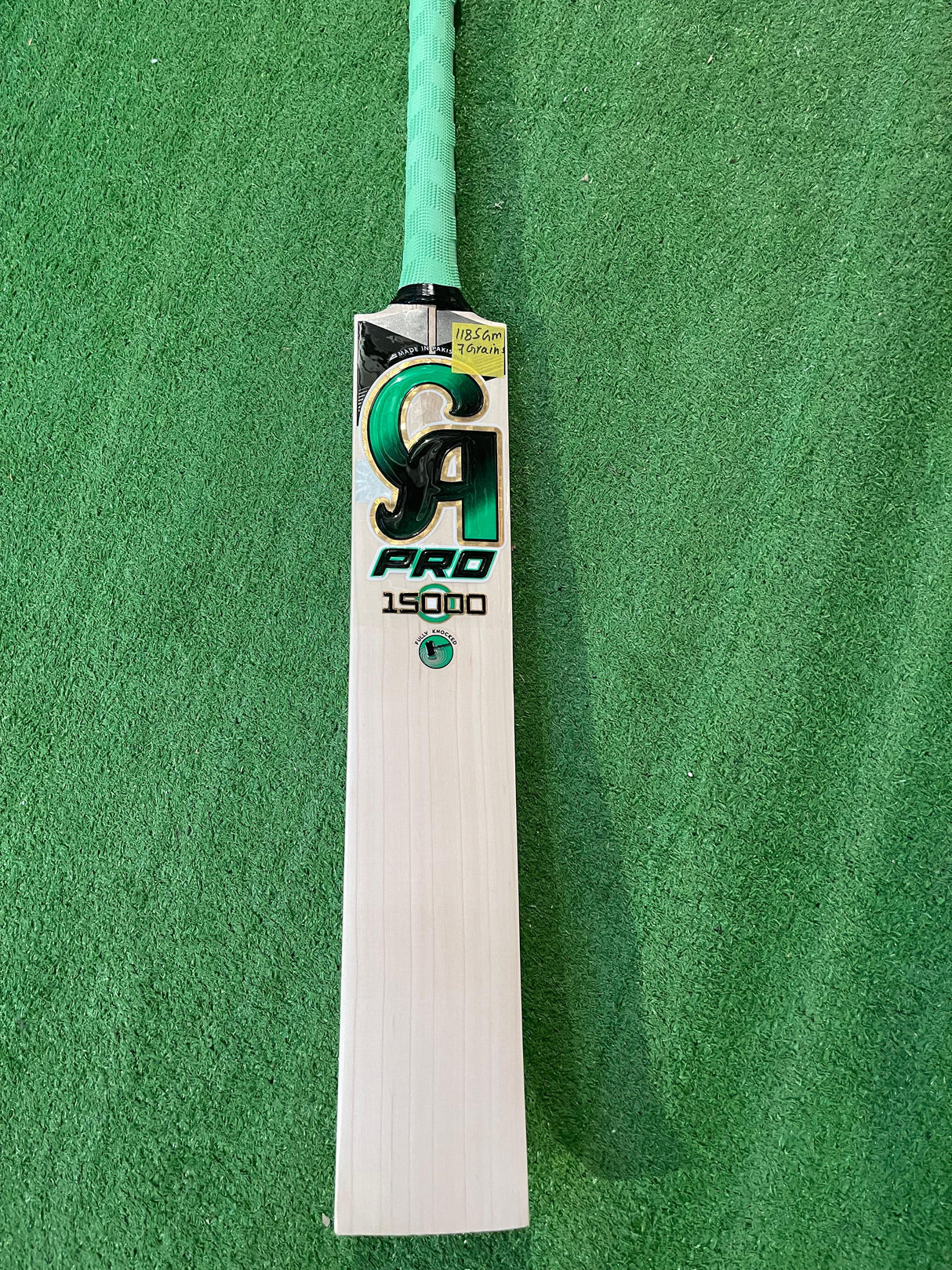 CA PRO 15000 English Willow Cricket Bat-7 Grains-1185g