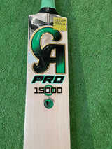 CA PRO 15000 Cricket bat-Grade 1 English Willow Cricket Bat-7 Grains-1185g