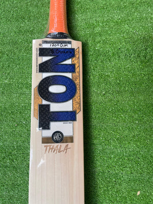 TON THALA EDITION | Premium Grade 1 English willow Cricket Bat - 8 Grains- 1200g