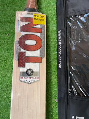 TON Vertu | English willow Cricket Bat - 8 Grains- 1190g