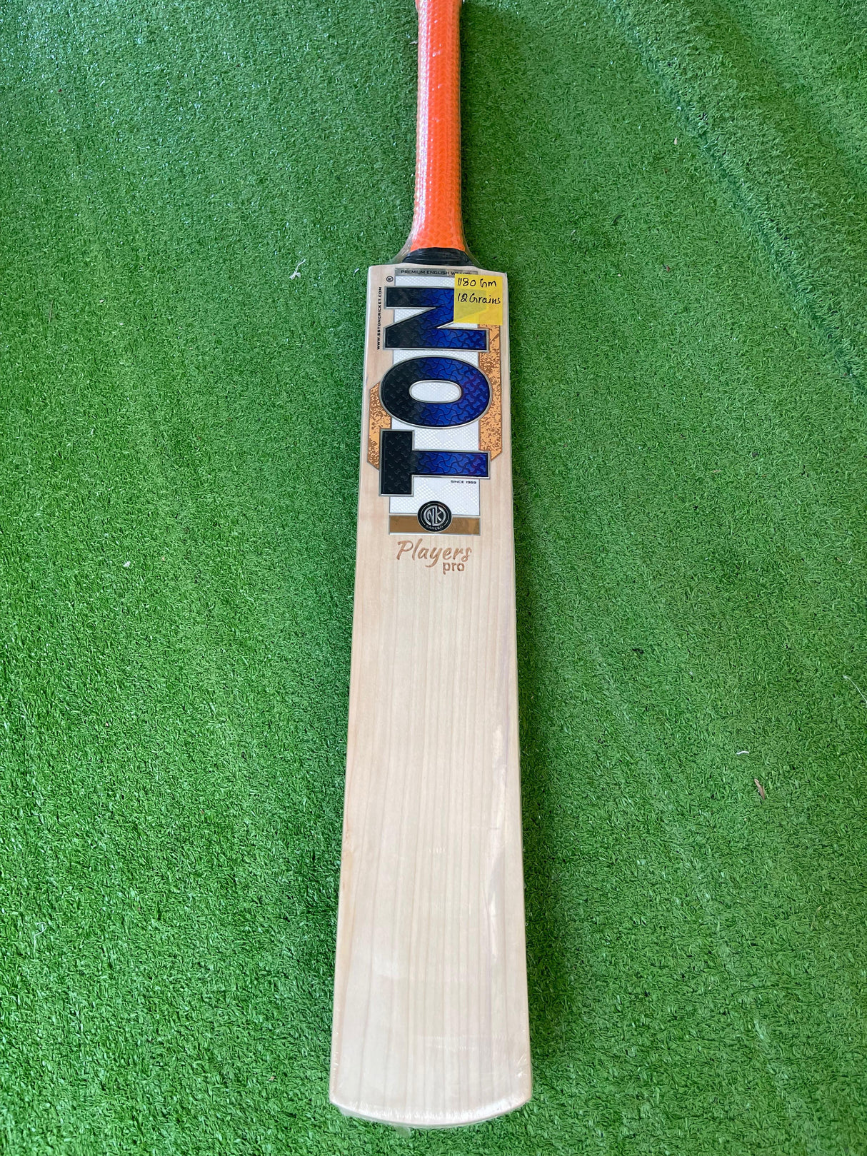 TON Players Pro | English willow Cricket Bat - 12 Grains- 1180g