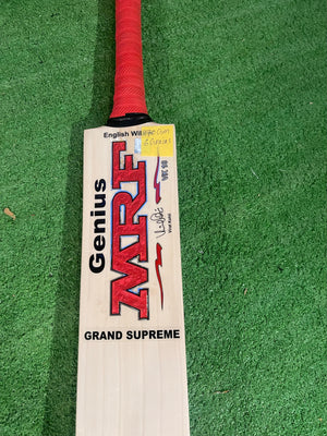 MRF Genius Supreme English Willow Cricket Bat - 6 Grains / 1170g