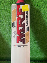 MRF Genius 360 Edition English Willow Cricket Bat - 7 Grains / 1180g