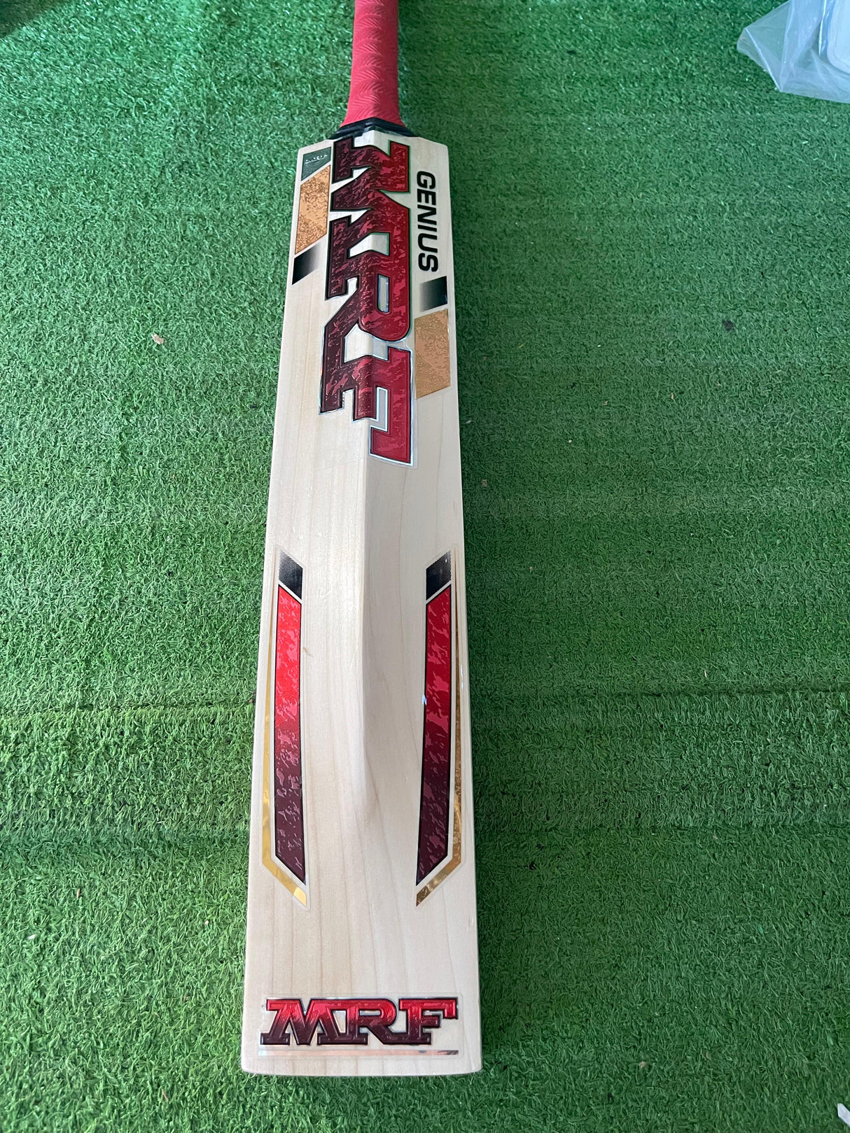 MRF Genius 360 Edition English Willow Cricket Bat - 7 Grains / 1180g