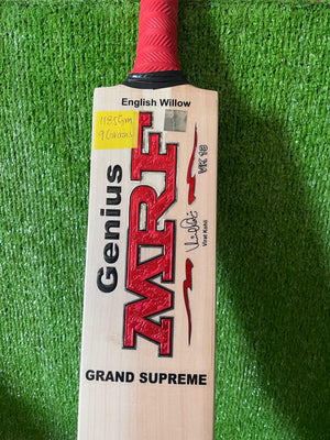 MRF Genius Grand Supreme Edition English Willow Cricket Bat - 9 Grains / 1185g