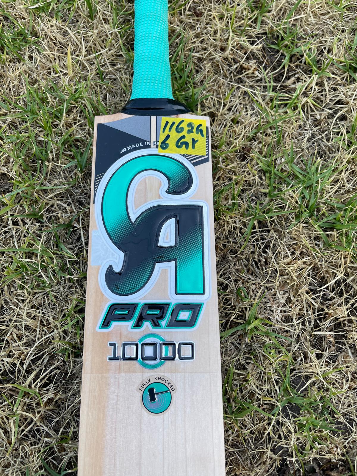 CA Pro 10000 English Willow Cricket bat -6 Grains 1162 Grams