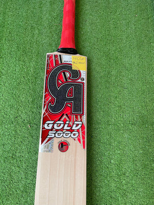 CA Gold 5000 English Willow Cricket Bat-8 Grains 1195