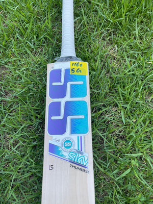 SS SKY Thunder English Willow Cricket Bat - 1160g / 5 Grains
