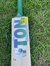 TON Power Plus English willow Cricket Bat - 6 Grains / 1160 Grams