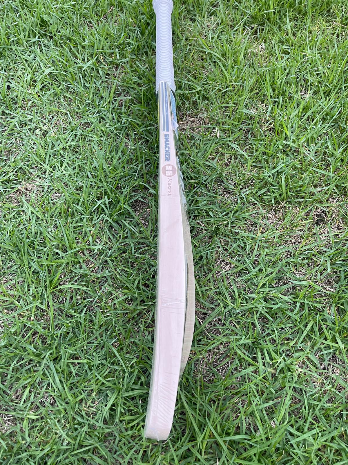 SS Smacker Players English willow Cricket Bat - 7 Grains - 1165g  4