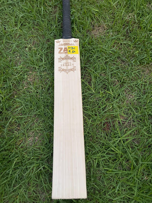 ZAP Crown Lagacy Premium English willow Cricket Bat - 9 Grains - 1170g
