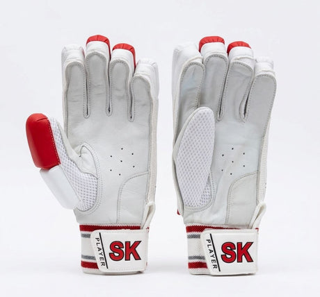 SK T-20 Cricket batting gloves | Red
