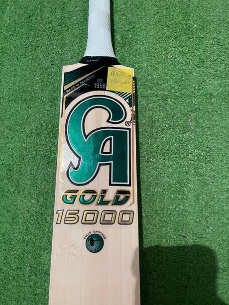 CA Gold 15000 Grade 1 English Willow Bat 1152g - 7 Grains - 2.7 lb