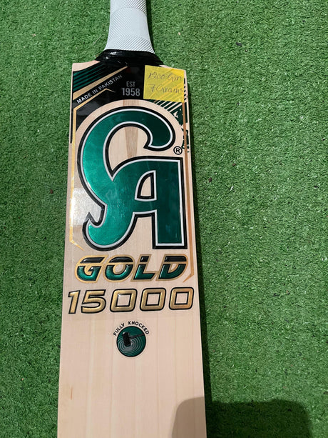 CA Gold 15000 Grade 1 English Willow Bat 1200g - 7 Grains - 2.7 lb