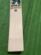 CA Gold 15000 Grade 1 English Willow Bat 1200g - 7 Grains - 2.7 lb
