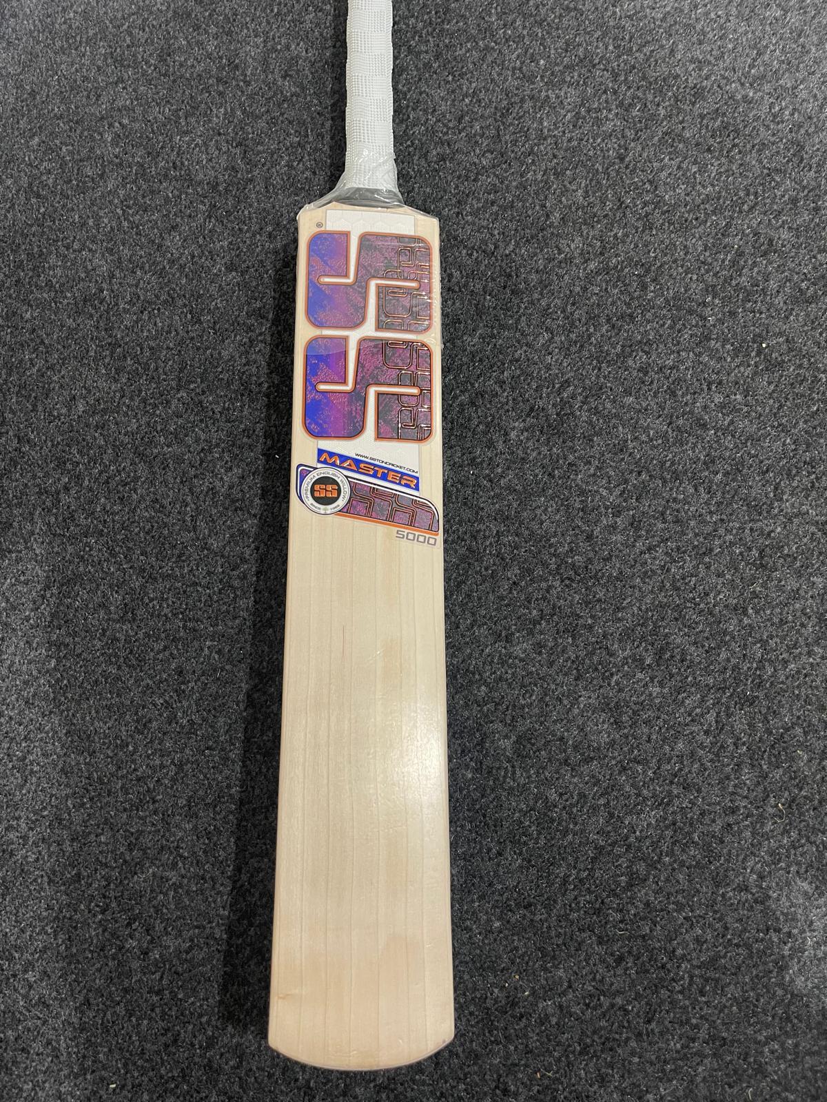 SS Master 5000 English willow Cricket Bat - SRT Profile -1195g