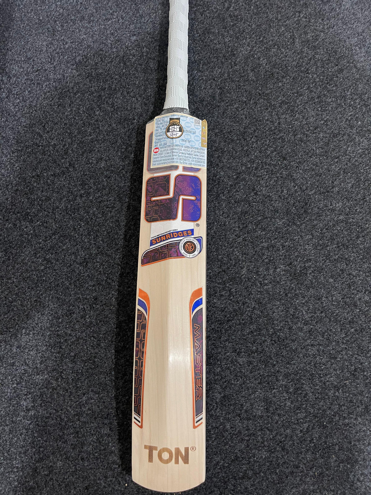 SS Master 5000 English willow Cricket Bat -1205g-2.7lb- SRT Profile