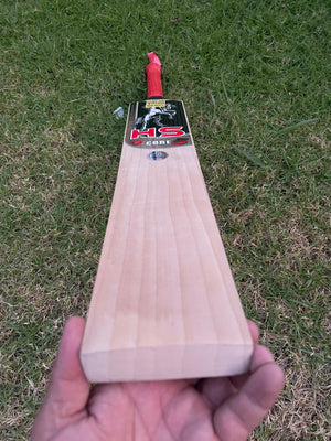 HS CORE-5 English Willow Cricket bat-SH-7 Grains-1195g