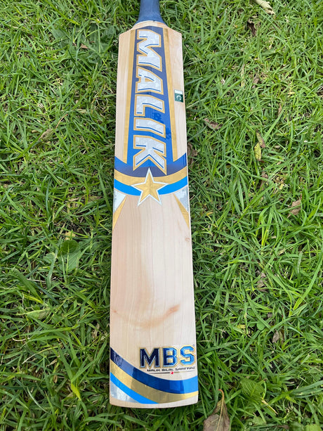 Malik MBS Limited Edition Grade 2 English Willow Cricket Bat | 1246g 9 Grains