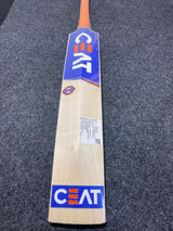 CEAT Top Gun English Willow Cricket Bat - 1170g | 7 Grain