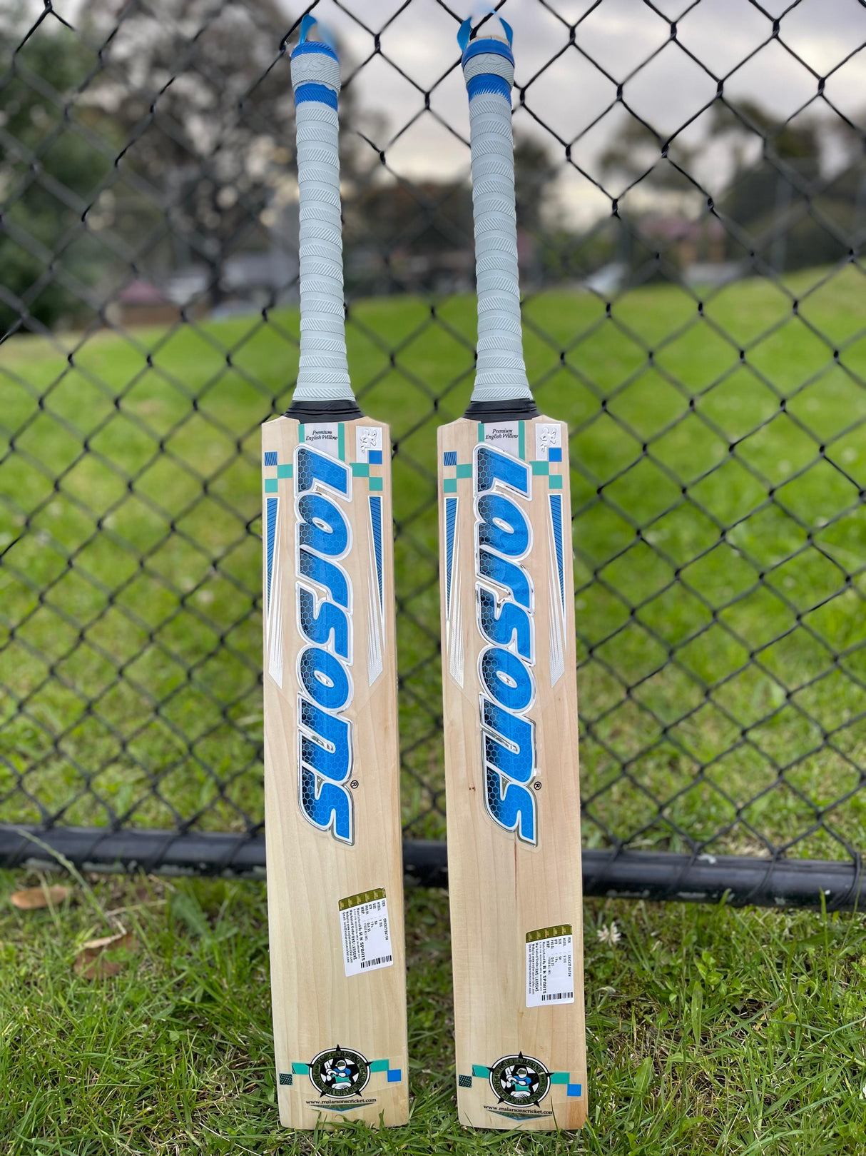 RNS Larsons V-100 English Willow Cricket Bat -1155g ( 2.6 lb )
