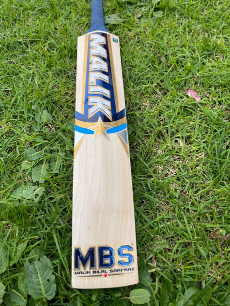 Malik MBS Limited Edition Grade 2 English Willow Cricket Bat | 1255g 8 Grains