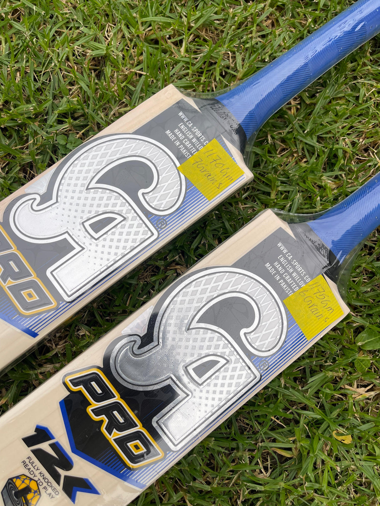 CA PRO 12k English Willow Bat | 1170g 7Grains & 1175g 6 Grains - 2.7 lb