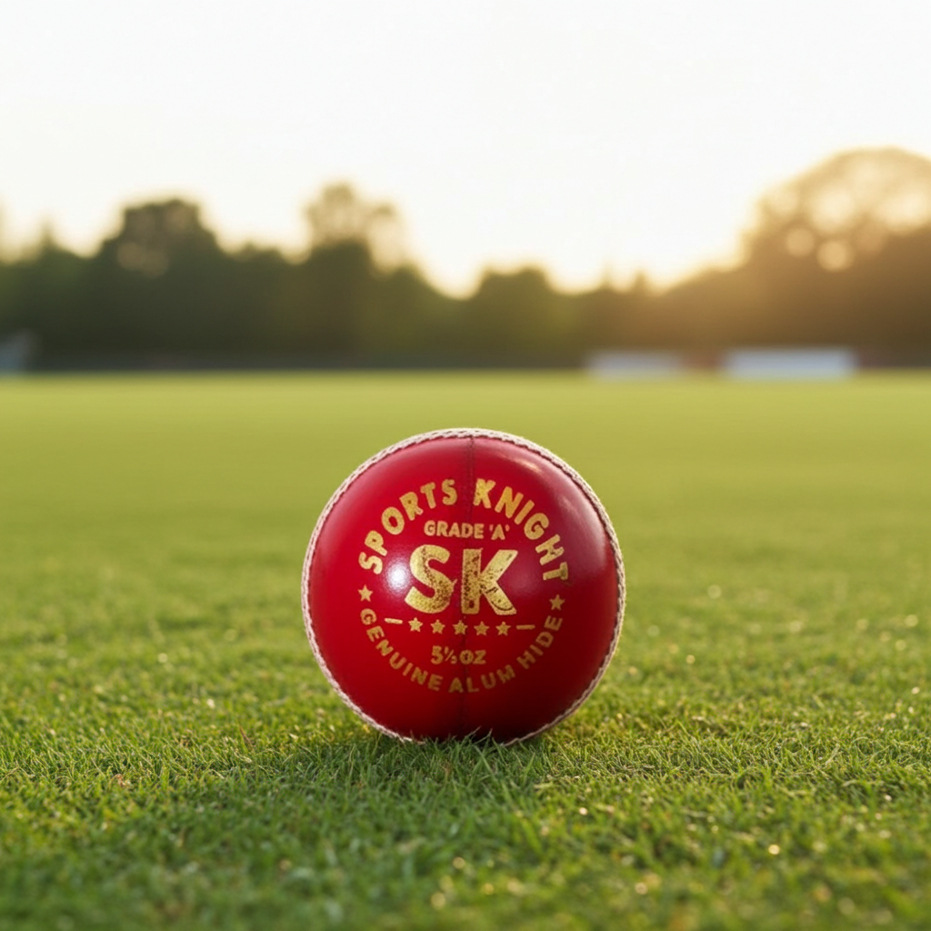 SK- Junior cricket leather ball-4 Piece- 142g