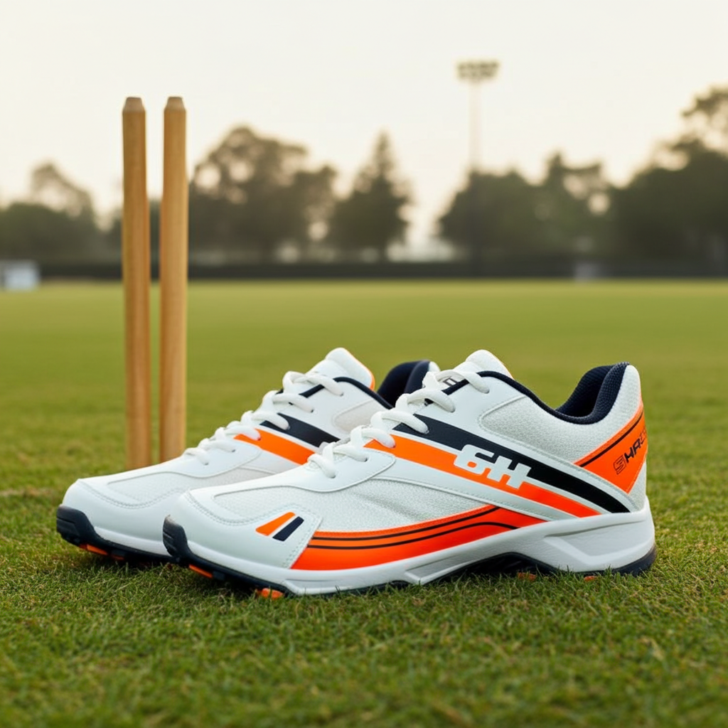 HS-CORE 5 Cricket shoes-Rubber stud