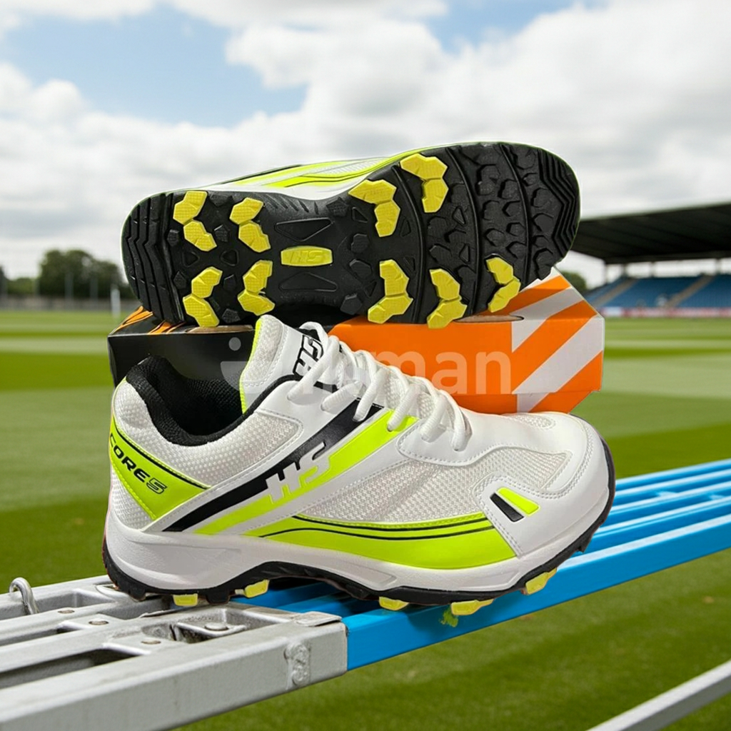 HS CORE-5 Cricket Shoes- Rubber Stud